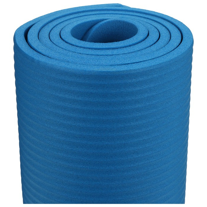 Коврик для йоги Sangh, 183×61×1 см, цвет синий Коврик для йоги Sangh, 183×61×1 см, цвет синий