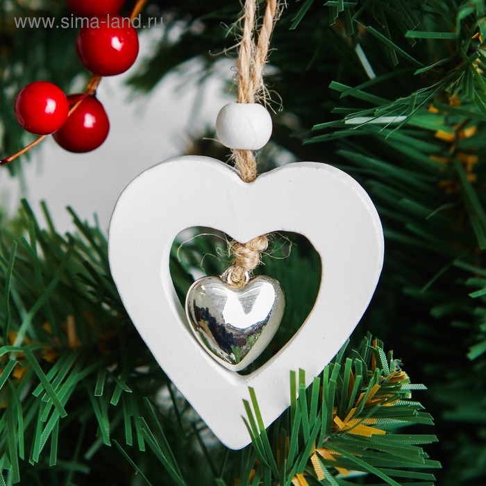 Подвеска новогодняя «Фигурки», с бубенчиком, МИКС Подвеска новогодняя «Фигурки», с бубенчиком, МИКС