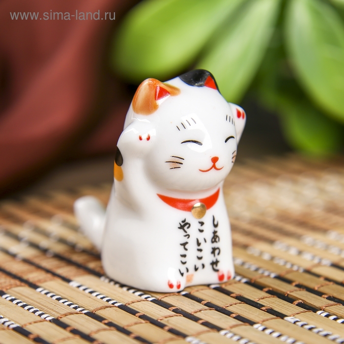 Сувенир керамика Сувенир керамика "Манэки-нэко" МИКС 4х4,3х2,5 см