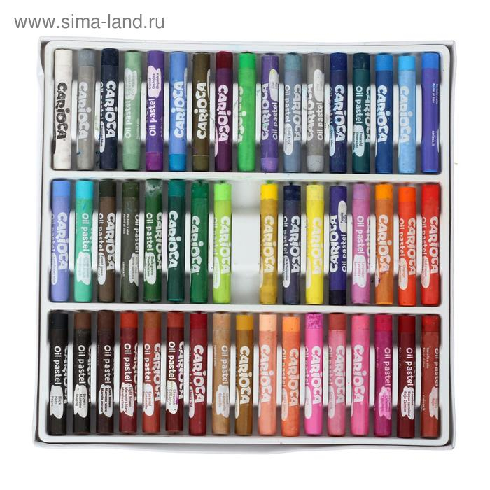 Пастель масляная 50 цветов, Carioca Oil Pastel, премиум яркая, супермягкая, картон, европодвес Пастель масляная 50 цветов, Carioca Oil Pastel, премиум яркая, супермягкая, картон, европодвес