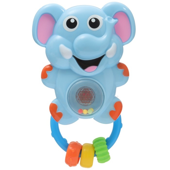 Музыкальная погремушка «Слоник», светится, Крошка Я Музыкальная погремушка «Слоник», светится, Крошка Я