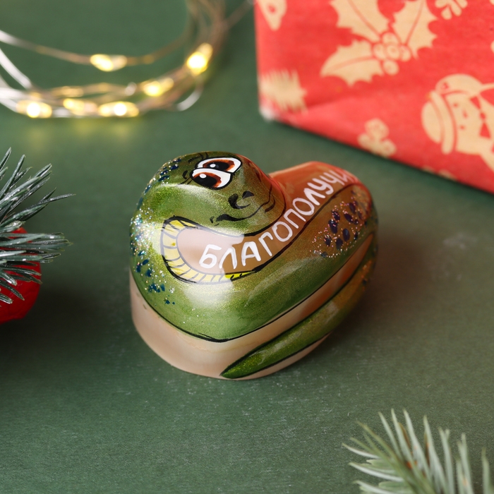 Сувенир Сувенир "Змейка Благополучия", селенит