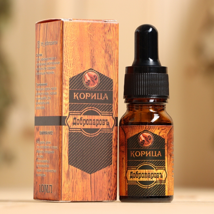 Эфирное масло Эфирное масло "Корица", удобный дозатор, 10мл, "Добропаровъ"