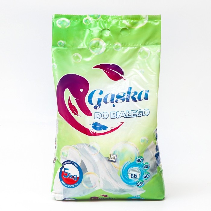 Стиральный порошок GĄSKA, для белого, 5 кг Стиральный порошок GĄSKA, для белого, 5 кг