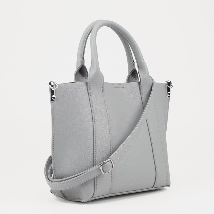 Сумка женская тоут на магните, цвет тёмно-серый Сумка женская тоут на магните, цвет тёмно-серый