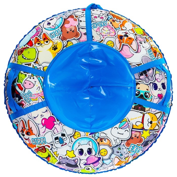 Тюбинг-ватрушка Winter Star «Стикер», диаметр чехла 100 см Тюбинг-ватрушка Winter Star «Стикер», диаметр чехла 100 см