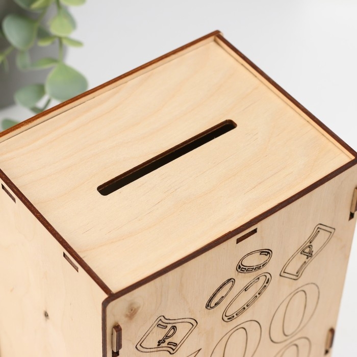 Копилка Копилка "300 000" 13,4х10х15 см (набор 6 деталей)