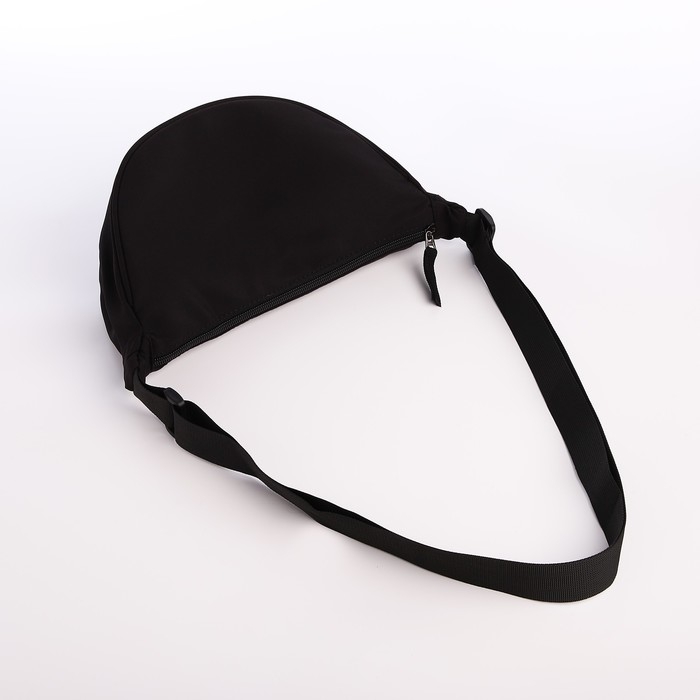 Сумка молодёжная на молнии, цвет чёрный Сумка молодёжная на молнии, цвет чёрный