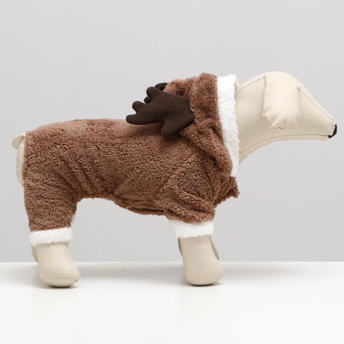 Новогодний костюм  Новогодний костюм "Олень",  S (ДС 20, ОГ 32 см), коричневый