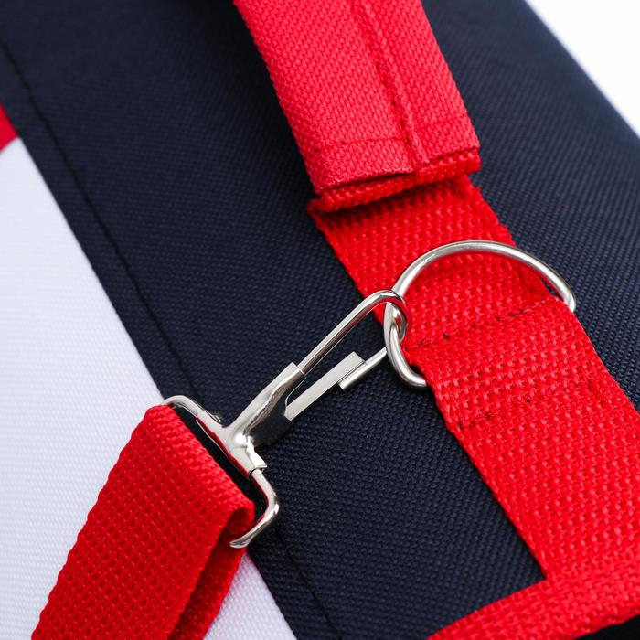 Сумка-переноска для животных, каркасная, 46 х 28,5 х 29 см, синий-красный Сумка-переноска для животных, каркасная, 46 х 28,5 х 29 см, синий-красный