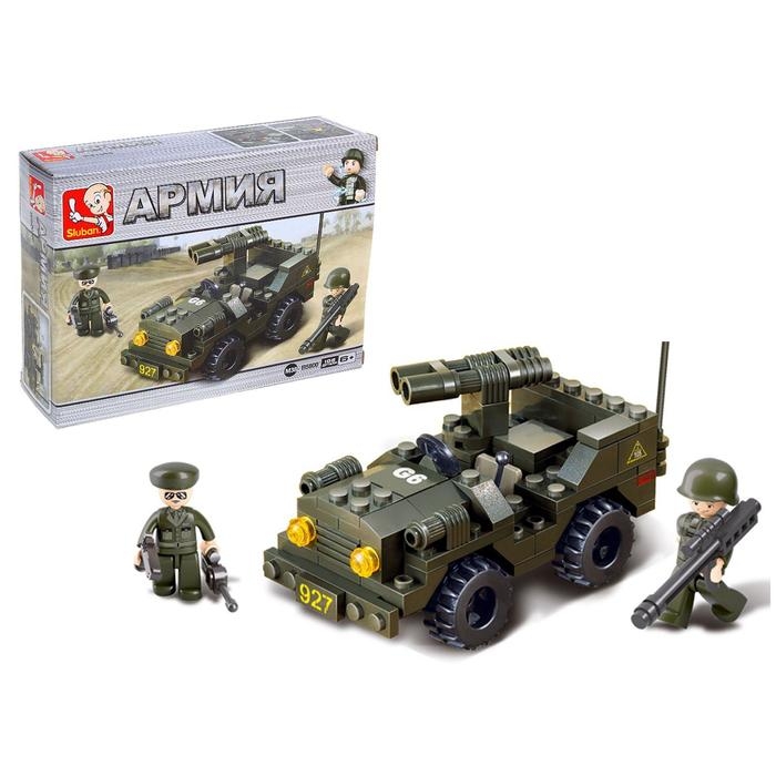Конструктор «Сухопутные войска: джип», 102 детали Конструктор «Сухопутные войска: джип», 102 детали