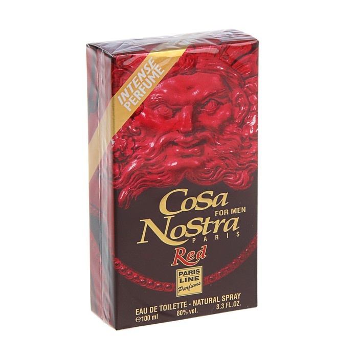 Туалетная вода мужская Cosa Nostra Red Intense Perfume, 100 мл Туалетная вода мужская Cosa Nostra Red Intense Perfume, 100 мл
