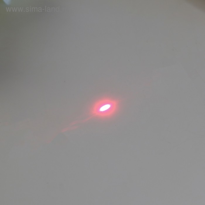 Фонарик+лазер на карабине 2 режима Фонарик+лазер на карабине 2 режима "Металлик" МИКС 9,2х1,3х1,3 см