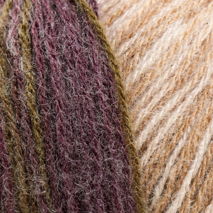 Пряжа Пряжа "Angora Gold Batik" 20% шерсть, 80% акрил 550м/100гр (5850)