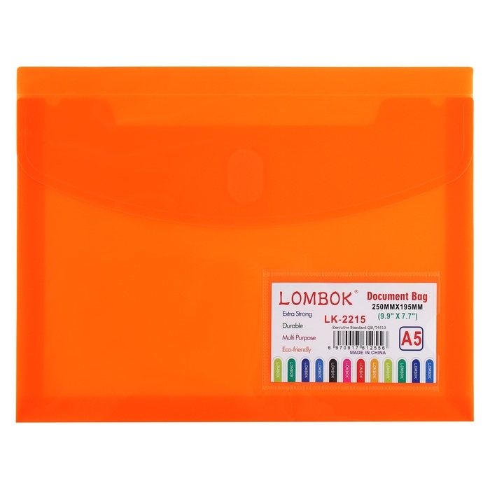 Папка-конверт на липучке А5, 180 мкр, с расширением, карман для визиток, МИКС Папка-конверт на липучке А5, 180 мкр, с расширением, карман для визиток, МИКС