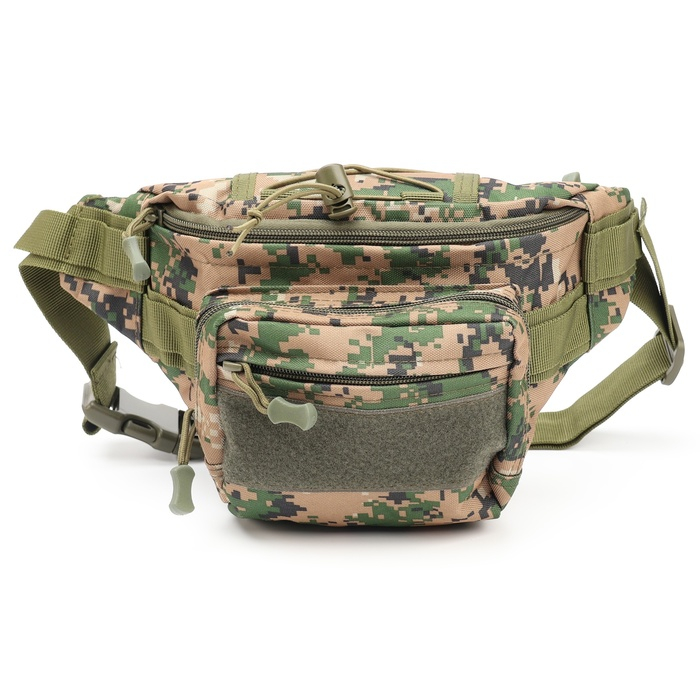 Сумка поясная, Сумка поясная, "Аdventure", камуфляж