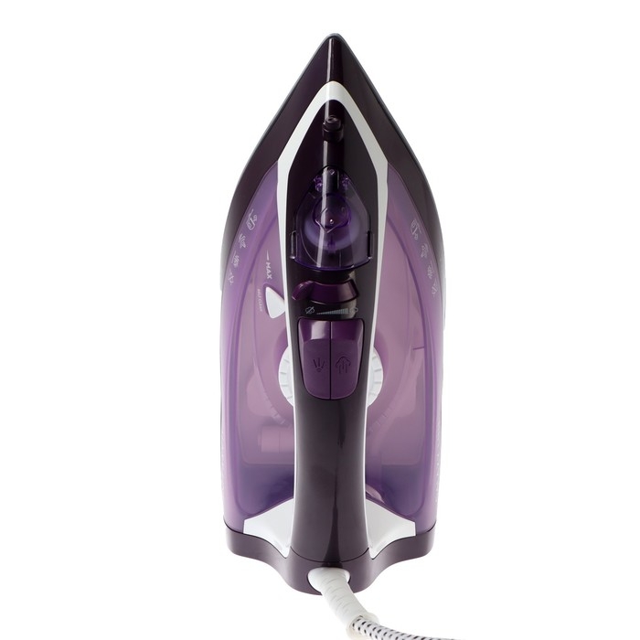 Утюг Galaxy LINE GL 6124, 2500 Вт, керамическая подошва, 370 мл, фиолетовый Утюг Galaxy LINE GL 6124, 2500 Вт, керамическая подошва, 370 мл, фиолетовый