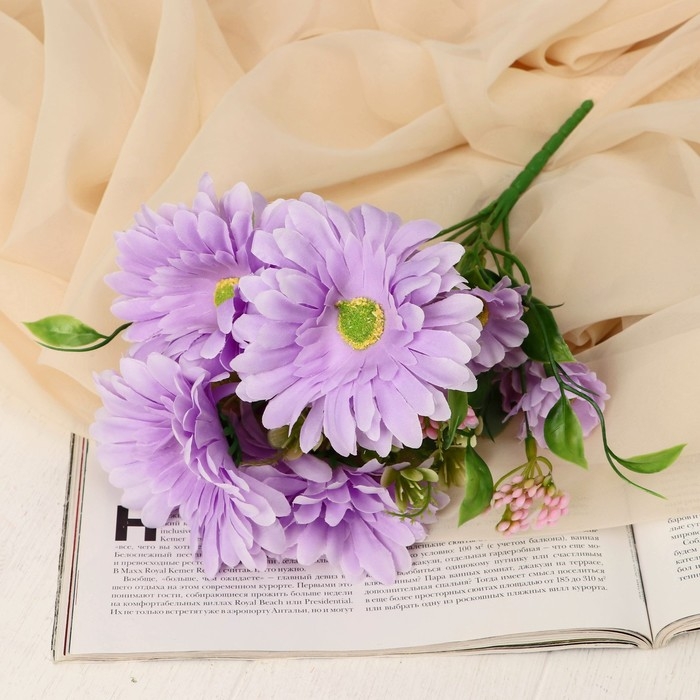 Букет "Гербера гибрид" 9х27 см, микс