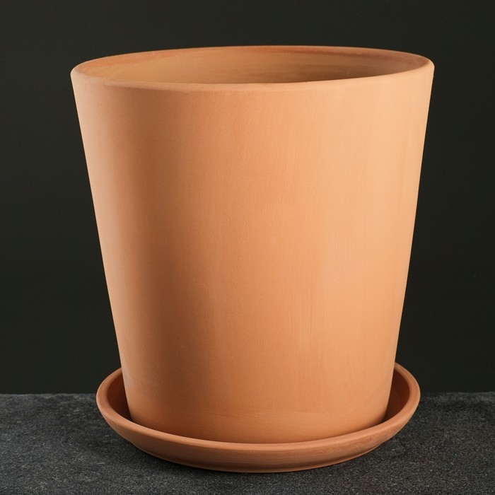 Горшок цветочный Терра №6 9,4 л, терракот Горшок цветочный Терра №6 9,4 л, терракот