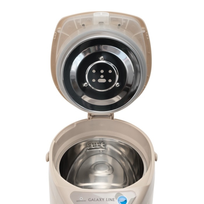 Термопот Galaxy LINE GL 0608, 900 Вт, 3 л, 3 способа подачи воды, бежевый Термопот Galaxy LINE GL 0608, 900 Вт, 3 л, 3 способа подачи воды, бежевый