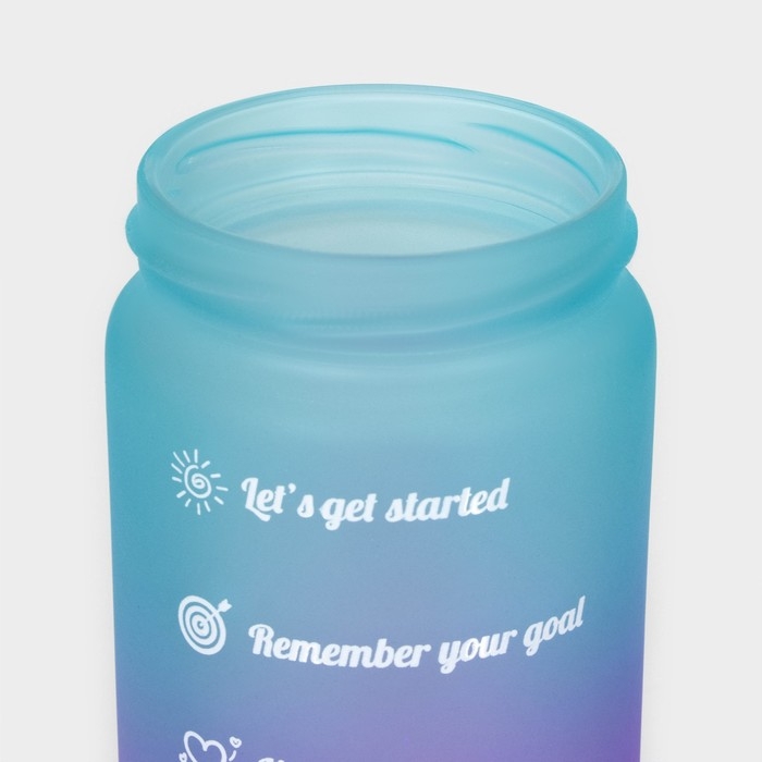 Бутылка для воды стеклянная Herevin «Градиент», 500 мл Бутылка для воды стеклянная Herevin «Градиент», 500 мл