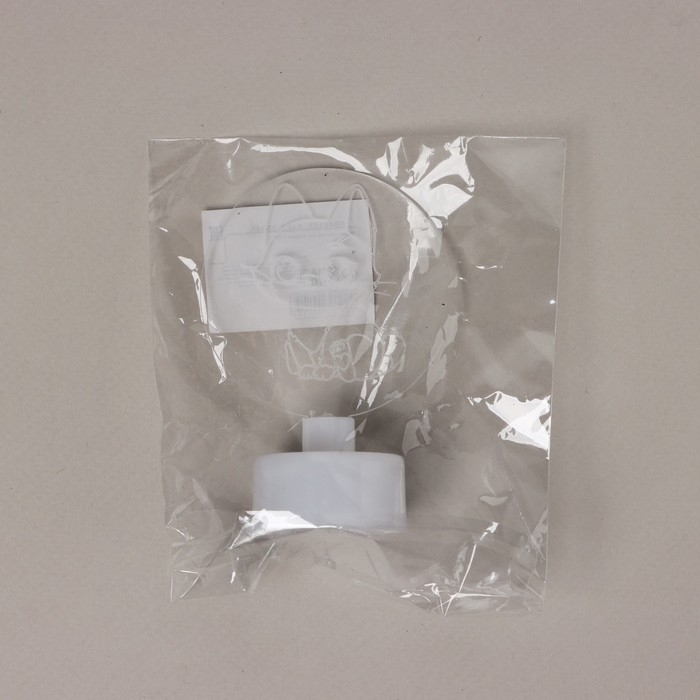 Светильник ночник «Котик», d = 6 см, модель E-34 Светильник ночник «Котик», d = 6 см, модель E-34