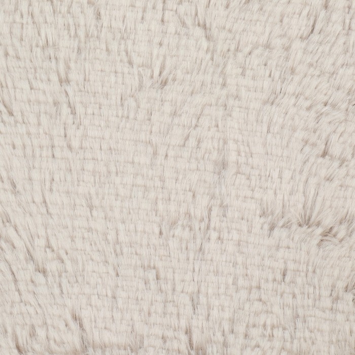 Лежак с подушкой, мех, сатин, периотек, 45 х 45 х 15 см, бежевый Лежак с подушкой, мех, сатин, периотек, 45 х 45 х 15 см, бежевый