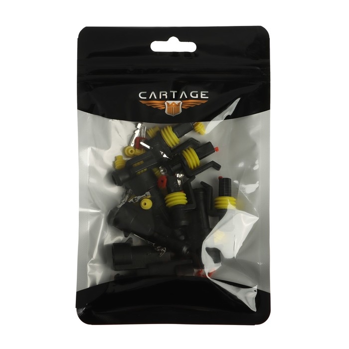 Разъем автомобильный, герметичный штекер-гнездо DJ7011-1.5-11/21, 1 контакт, набор 5 шт Разъем автомобильный, герметичный штекер-гнездо DJ7011-1.5-11/21, 1 контакт, набор 5 шт