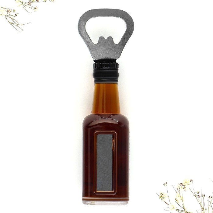 Магнит-открывашка «В Питере...», 2 в 1, 4,2 х 13 х 5 см