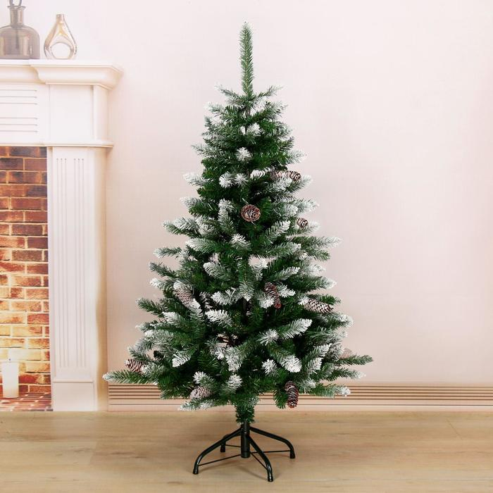 Ёлка  Ёлка "Шик иней" 120 см d нижнего яруса 74 см 280 веток