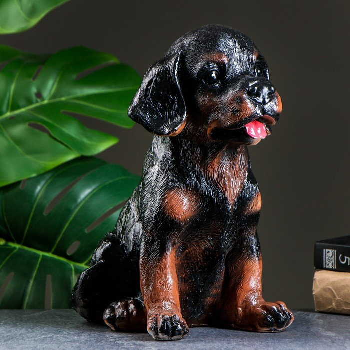 Копилка Копилка "Щенок ротвейлера" 28х20см