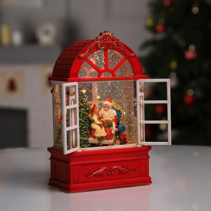 Светодиодная фигура «Дед Мороз в арке» 13.5 × 22 × 7.8 см, пластик, батарейки ААх3 (не в комплекте), USB, свечение тёплое белое Светодиодная фигура «Дед Мороз в арке» 13.5 × 22 × 7.8 см, пластик, батарейки ААх3 (не в комплекте), USB, свечение тёплое белое