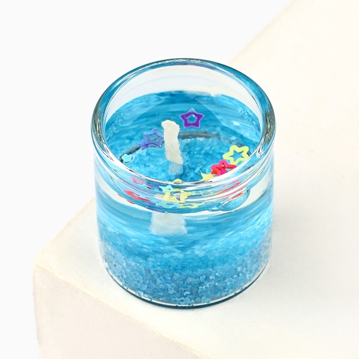 Набор гелевых свечей новогодние «Счастливого Нового года и Рождества» на Новый год, 3 шт, 2,5 х 2,5 см Набор гелевых свечей новогодние «Счастливого Нового года и Рождества» на Новый год, 3 шт, 2,5 х 2,5 см