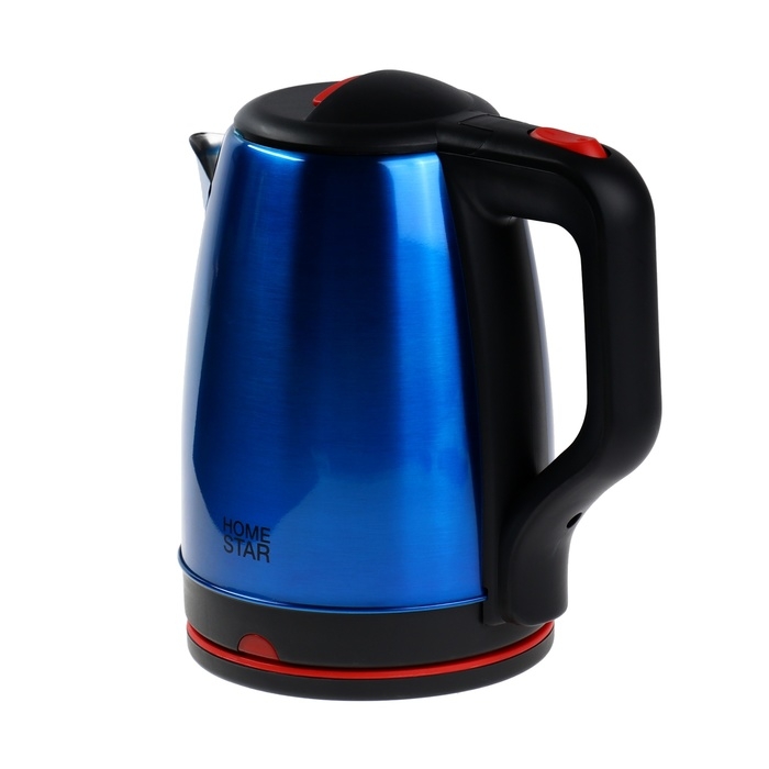 Чайник электрический Homestar HS-1003, металл, 1.8 л, 1500 Вт, синий Чайник электрический Homestar HS-1003, металл, 1.8 л, 1500 Вт, синий