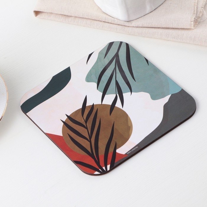 Подставка под горячее квадратная «Абстракция», 15х15 см Подставка под горячее квадратная «Абстракция», 15х15 см