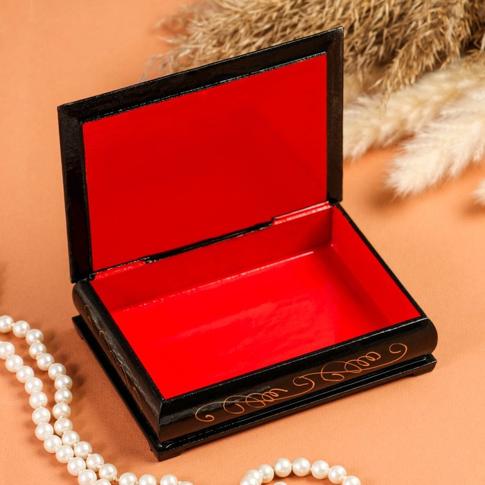 Шкатулка «Жар-Птица», 10×14 см, лаковая миниатюра