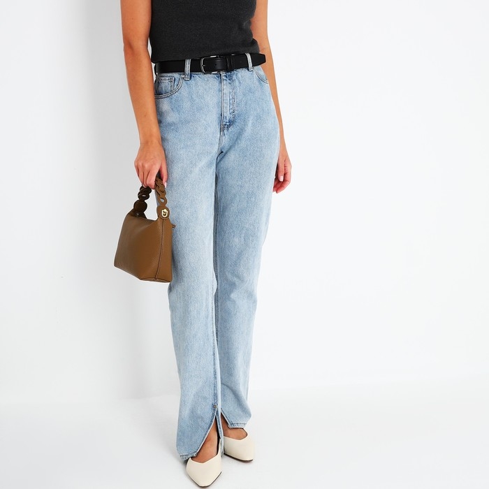 Сумка-багет на молнии, цвет коричневый Сумка-багет на молнии, цвет коричневый