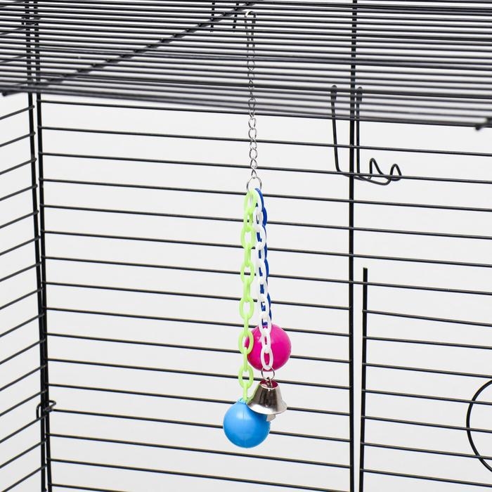 Игрушка для птиц   Игрушка для птиц  "Погремушка", микс