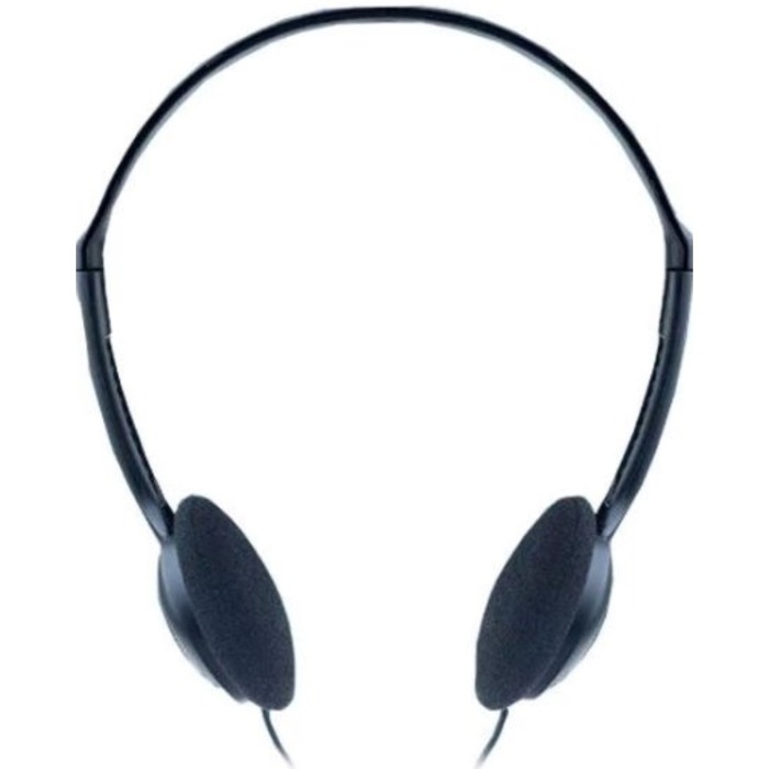 Наушники Perfeo 4CHAT, микрофон, 105 дБ, Jack 3.5, 2 м, чёрные