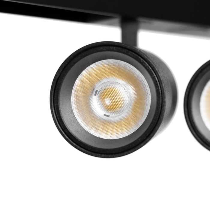 Светильник трековый ULTRA Светильник трековый ULTRA "Акцент дуо" 2хLED 18Вт 3000K-5700К CRI90 черный