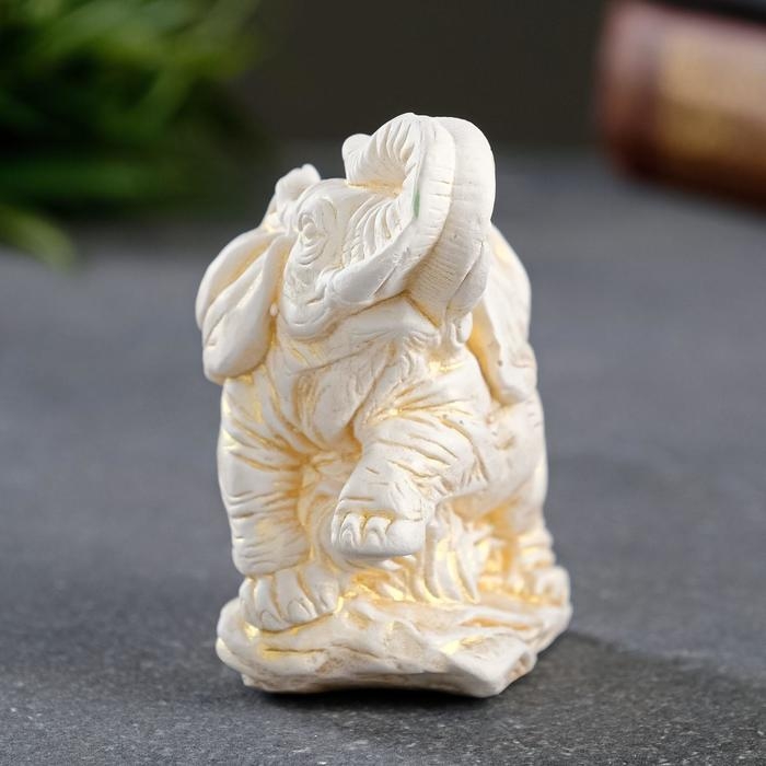 Фигура Фигура "Слон" позолота, 8х8х5см