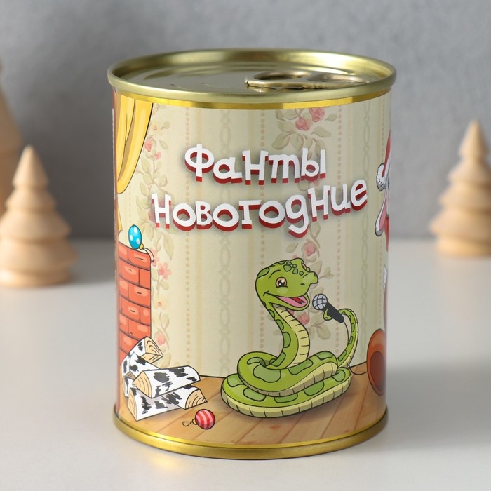 Сувенир банка  Сувенир банка "Фанты новогодние"