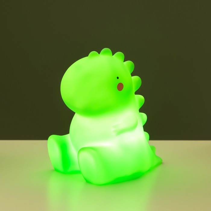 Ночник  Ночник "Динозаврик" LED от батареек 3xLR44 МИКС 10,5х8х11 см