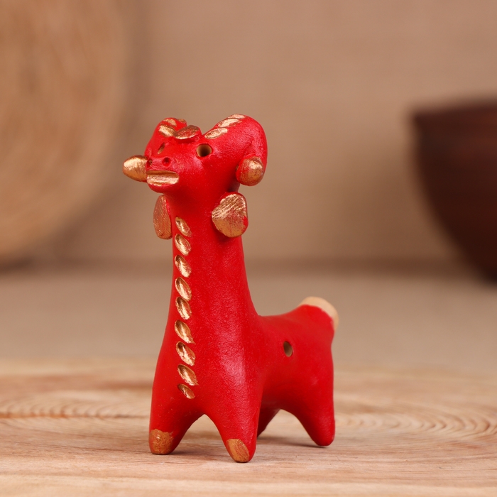 Абашевская игрушка  Абашевская игрушка "Баран", 8x3x8 см, Ворожейкин В.А. МИКС
