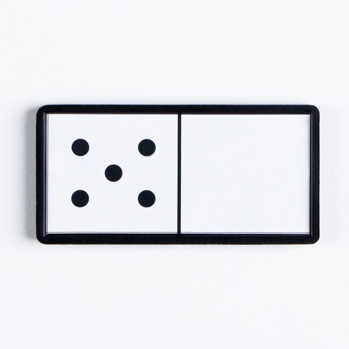 Настольная игра, домино,  Настольная игра, домино, "Классическое", 28 шт