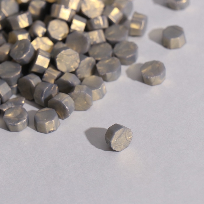 Сургуч в гранулах Сургуч в гранулах "Олива" перламутр набор 100 капсул