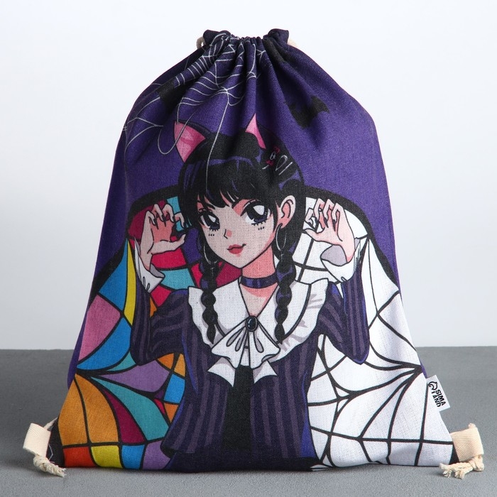 Мешок для обуви «Хэллоуин: Девочка с косичками» хлопковкая 30 х 40 см Мешок для обуви «Хэллоуин: Девочка с косичками» хлопковкая 30 х 40 см