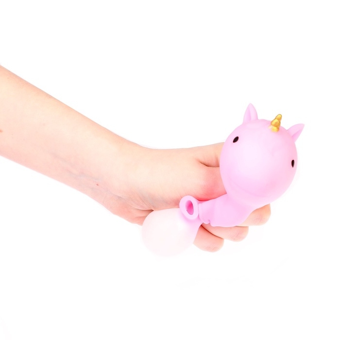 Антистресс игрушка «Единорог», мялка с пастой, набор 3 шт, цвета МИКС Антистресс игрушка «Единорог», мялка с пастой, набор 3 шт, цвета МИКС