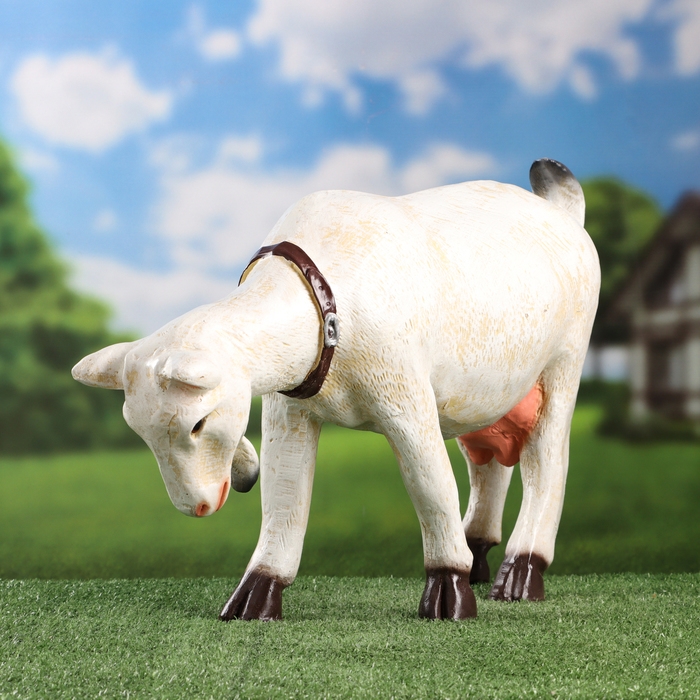 Садовая фигура  Садовая фигура "Козочка наклонившаяся" 36х55см