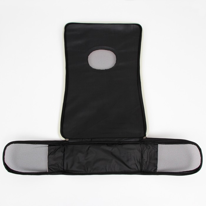 Сумка - переноска для животных  Сумка - переноска для животных "Love", размер S, белая, 37,5 х 17 х 22 см